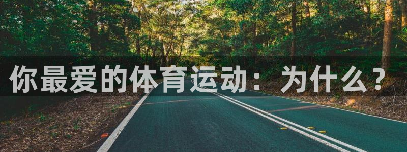 678体育app：你最爱的体育运动：为什么？