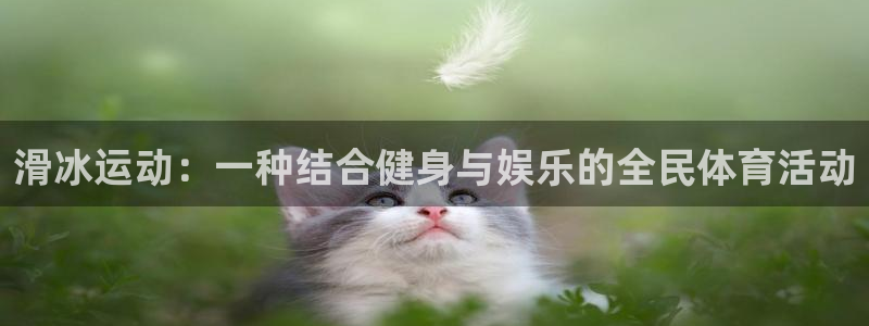 678体育：滑冰运动：一种结合健身与娱乐的全民体育活动